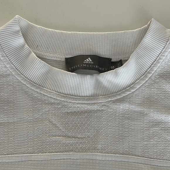 Stella McCartney x Adidas Athletic Tshirt White Size Small - Picture 2 of 9